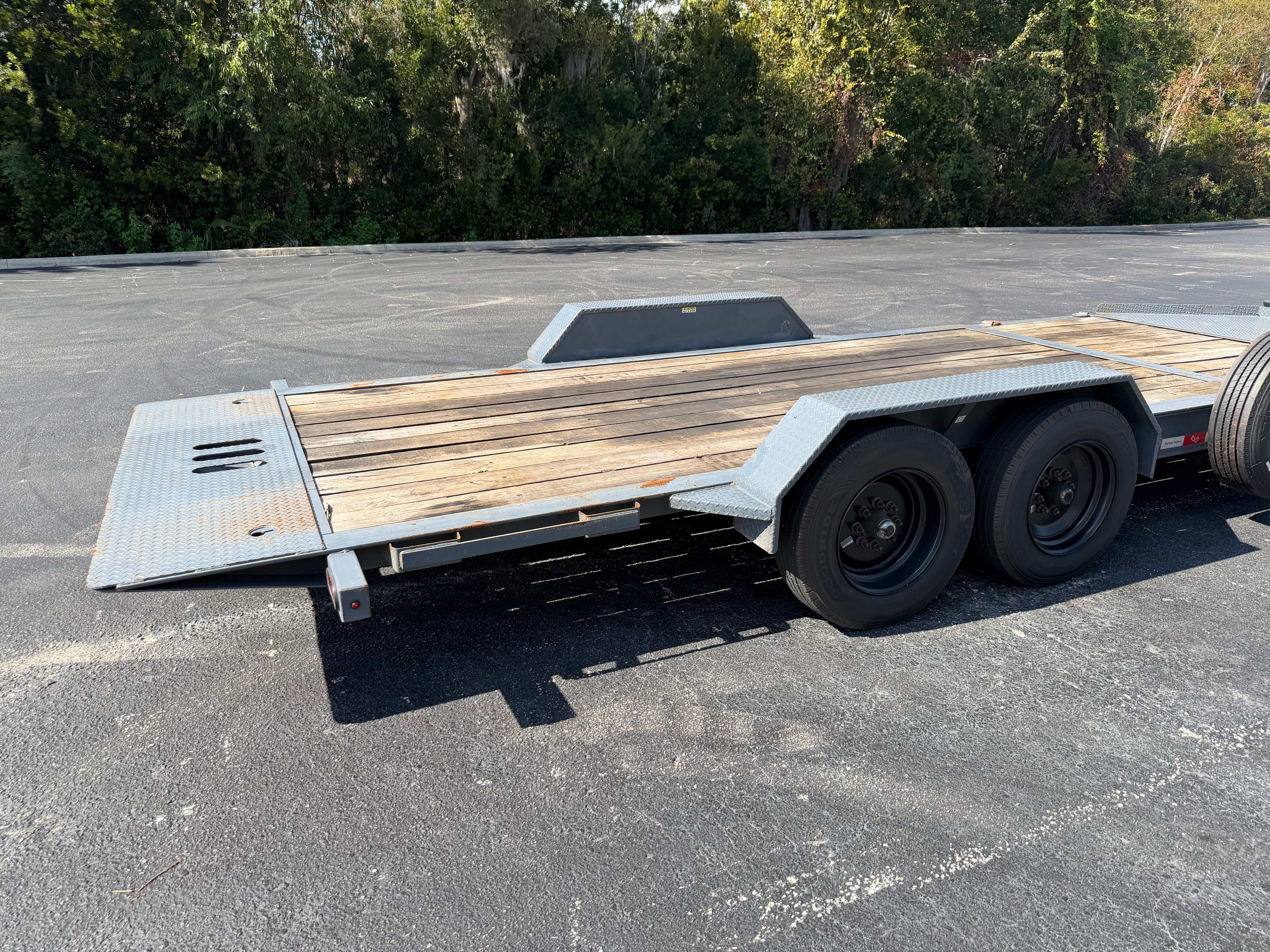 20ft Tilt Deck Equipment Trailer view 3